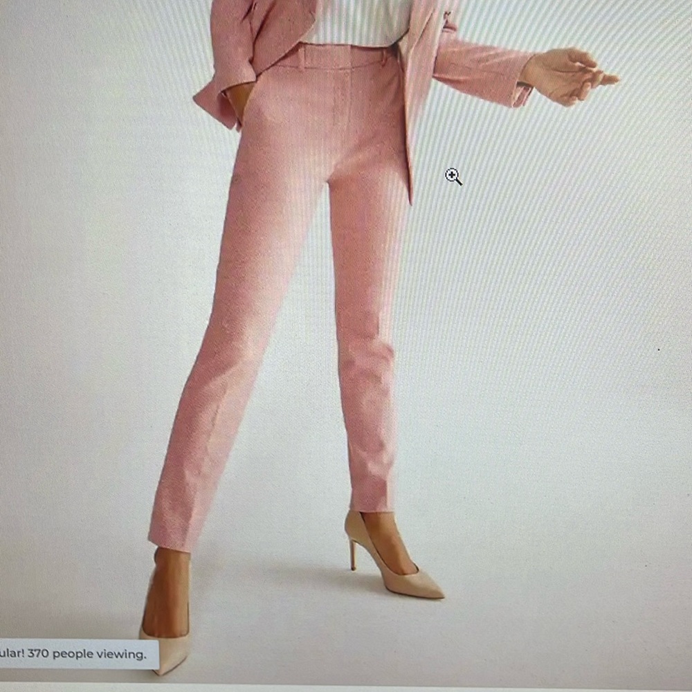 Cleaning out my closet!!!  WHBM pink pant, 2.  Worn only a few times.
